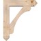 Ekena Millwork Legacy Arts and Crafts Smooth Bracket w/ Offset Brace, Douglas Fir, 7 1/2"W x 32"D x 38"H BKT0806X32X38LEC03SDF - alternate 3